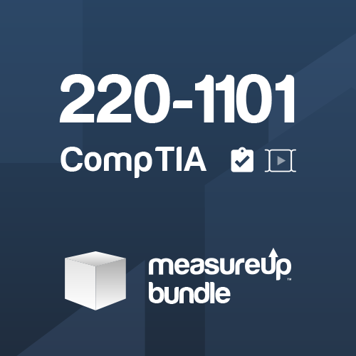 Bundle (220-1101): CompTIA A+ Core 1 (Practice Test + Video Training)