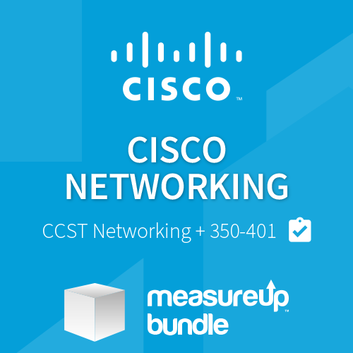 Bundle Cisco Networking (CCST-Networking + 350-401)