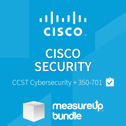 Bundle Cisco Security (CCST-Cybersecurity + 350-701)