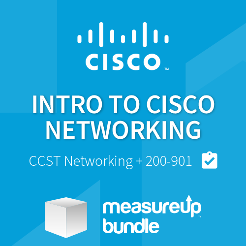 Bundle Intro to Cisco Networking (CCST-Networking + 200-901)
