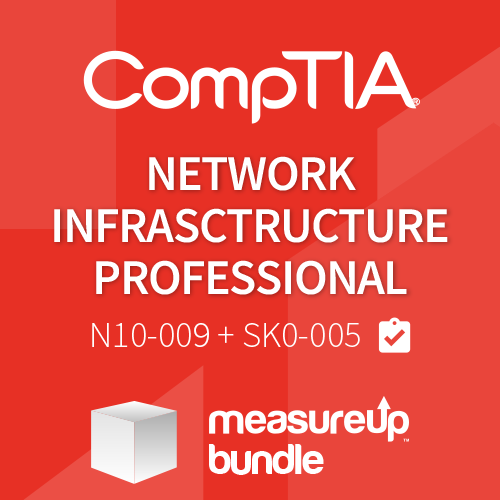 Bundle CompTIA Network Infrastructure Professional (N10-009 + SK0-005)