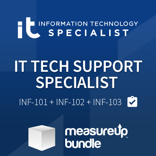Bundle IT Tech Support Specialist (INF-101 + INF-102 + INF-103)