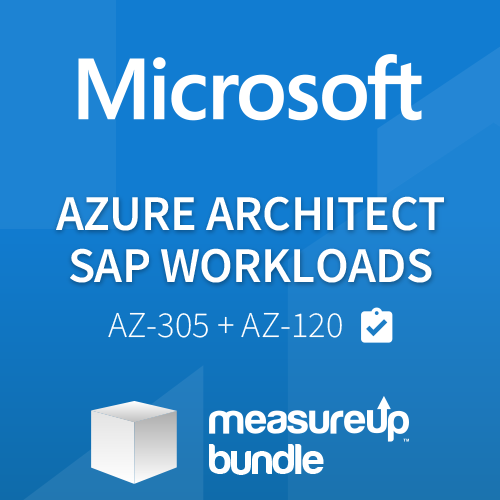 Bundle Azure Architect SAP workloads (AZ-305 + AZ-120)