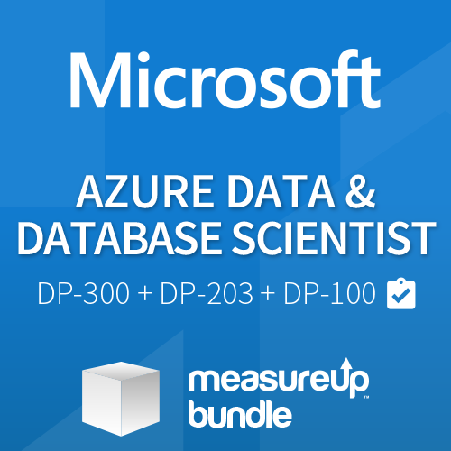 Bundle Azure Data and Database Scientist (DP-300 + DP-203 + DP-100)