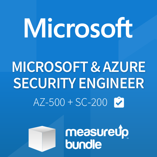 Bundle Microsoft and Azure Security Engineer (AZ-500 + SC-200)