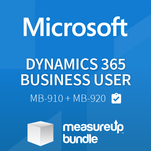 Bundle(MB-910+MB-920) Microsoft Dynamics 365 Fundamentals CRM and ERP