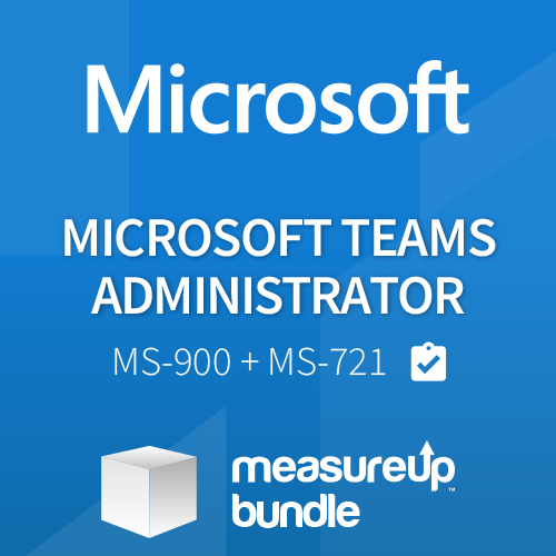 Bundle Microsoft Teams Admin (MS-900 + MS-721)