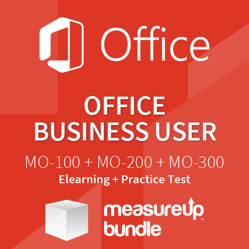 Bundle Microsoft Office Elearning 2019 Word, Excel, PowerPoint English