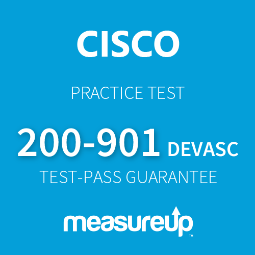 Measureup Practice Test 200-901 Cisco Certified DevNet Associate 