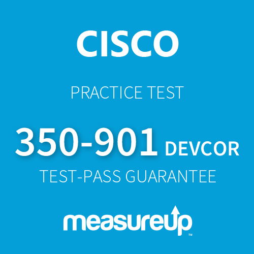 Practice Test 350-901 DEVCOR: Developing Applications using Cisco Core Platforms and APIs