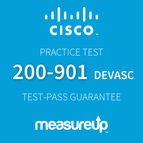 Measureup Practice Test 200-901 Cisco Certified DevNet Associate 