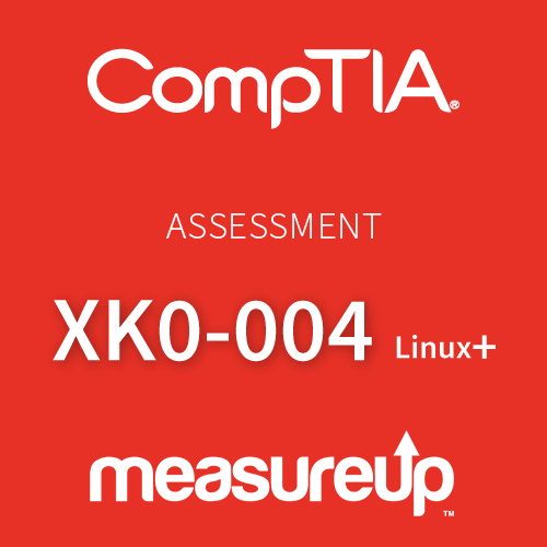 Measureup Assessment XK0-004 CompTIA Linux+