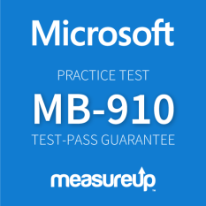 Microsoft Practice Test MB-910: Microsoft Dynamics 365 Fundamentals (CRM)