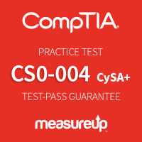 Practice Test CS0-004: CompTIA Cybersecurity Analyst (CySA+)