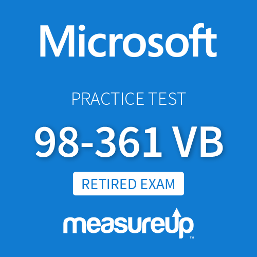 [Retired Exam] Microsoft Practice Test 98-361 VB: Software Developer Fundamentals VB
