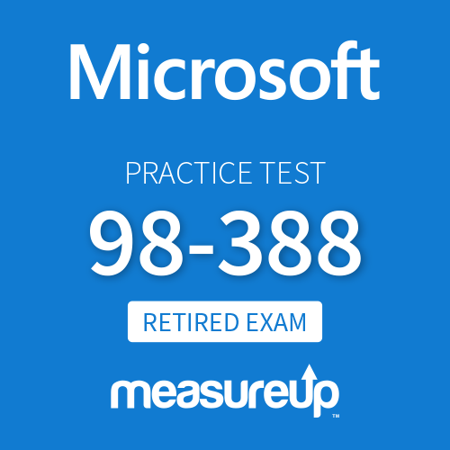 [Retired Exam] Microsoft Practice Test 98-388: Introduction to Programming using Java