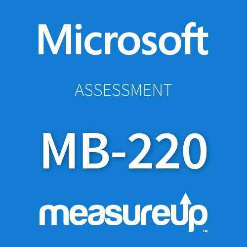 MeasureUp Assessment MB-220 Microsoft Dynamics 365 Marketing  