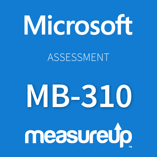 MeasureUp Assessment MB-310 Microsoft Dynamics 365 Finance