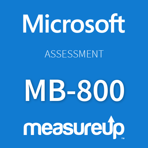 Assessment MB-800: Microsoft Dynamics 365 Business Central Functional Consultant
