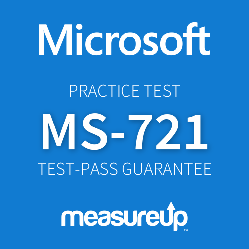 MS-721 training practice test for the MS-721 exam