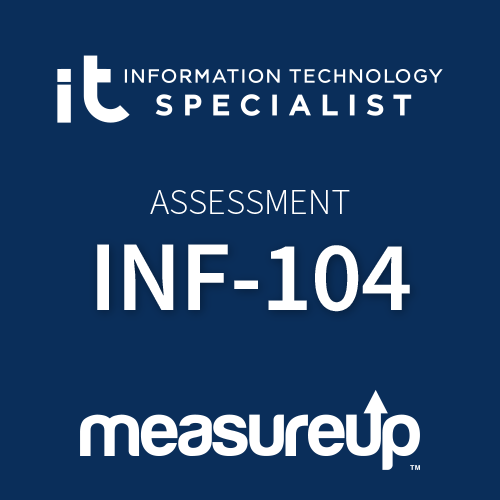 Pearson Assessment INF-104: Information Technology Specialist Cloud Computing