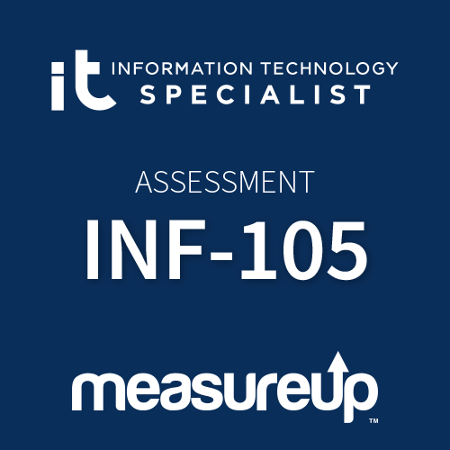 Pearson Assessment INF-105: Information Technology Specialist Cybersecurity