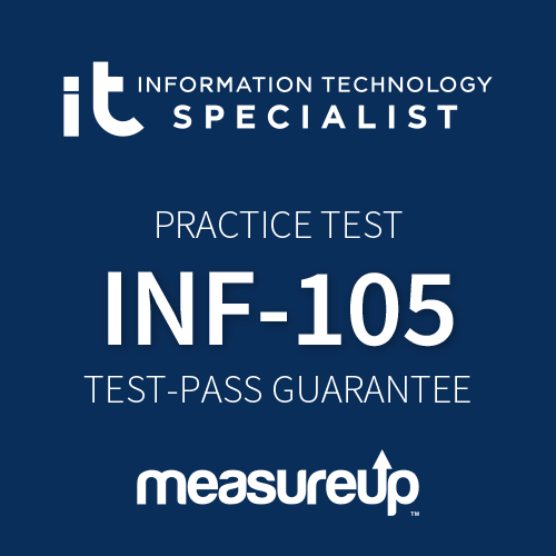 Pearson Practice Test INF-105: Information Technology Specialist Cybersecurity