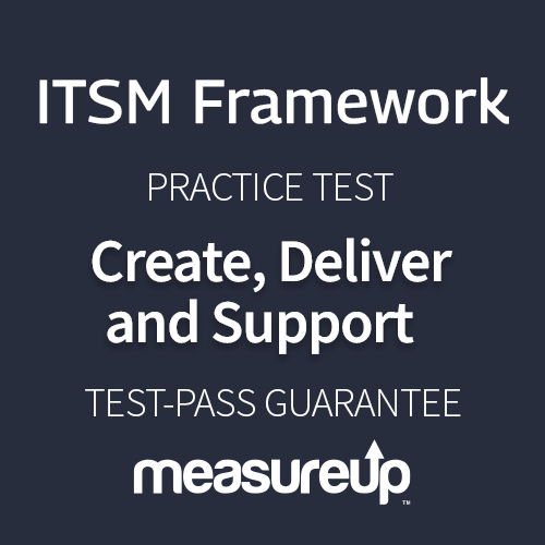 Practice Test IT Service Management Framework - Create, Deliver and Support