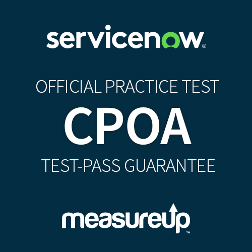 servicenow cpoa certified platform owner associate