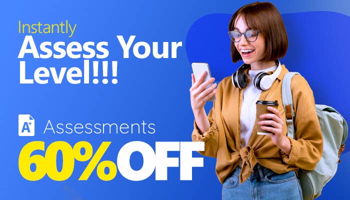 50% Off on Assessments