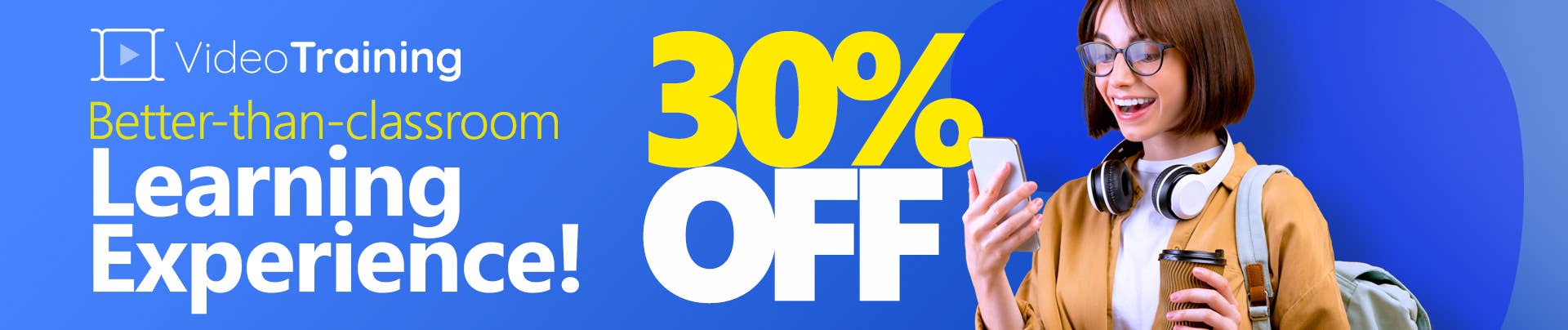30% Off on All Video Training